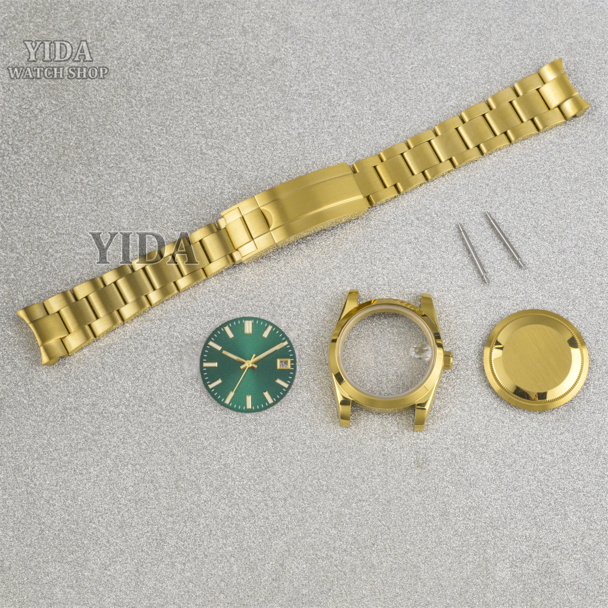 สแตนเลส NH35 สร้อยข้อมือ 28.5 มม.Sapphire Glass มือสําหรับ Datejust NH35 NH36 นาฬิกาอุปกรณ์เสริมเปลี่ยน