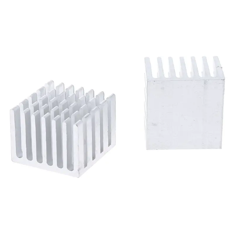 CPU IC Chip Radiator Aluminium Heatsink 20X20X15Mm DIY Pendingin Heatsink Set 5PCS