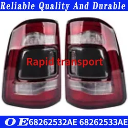 High quality Rear Left or right For 2019-22 Dodge RAM 1500 LED Tail Lamp Light Blind Spot Detection 68262532AE 68262533AE