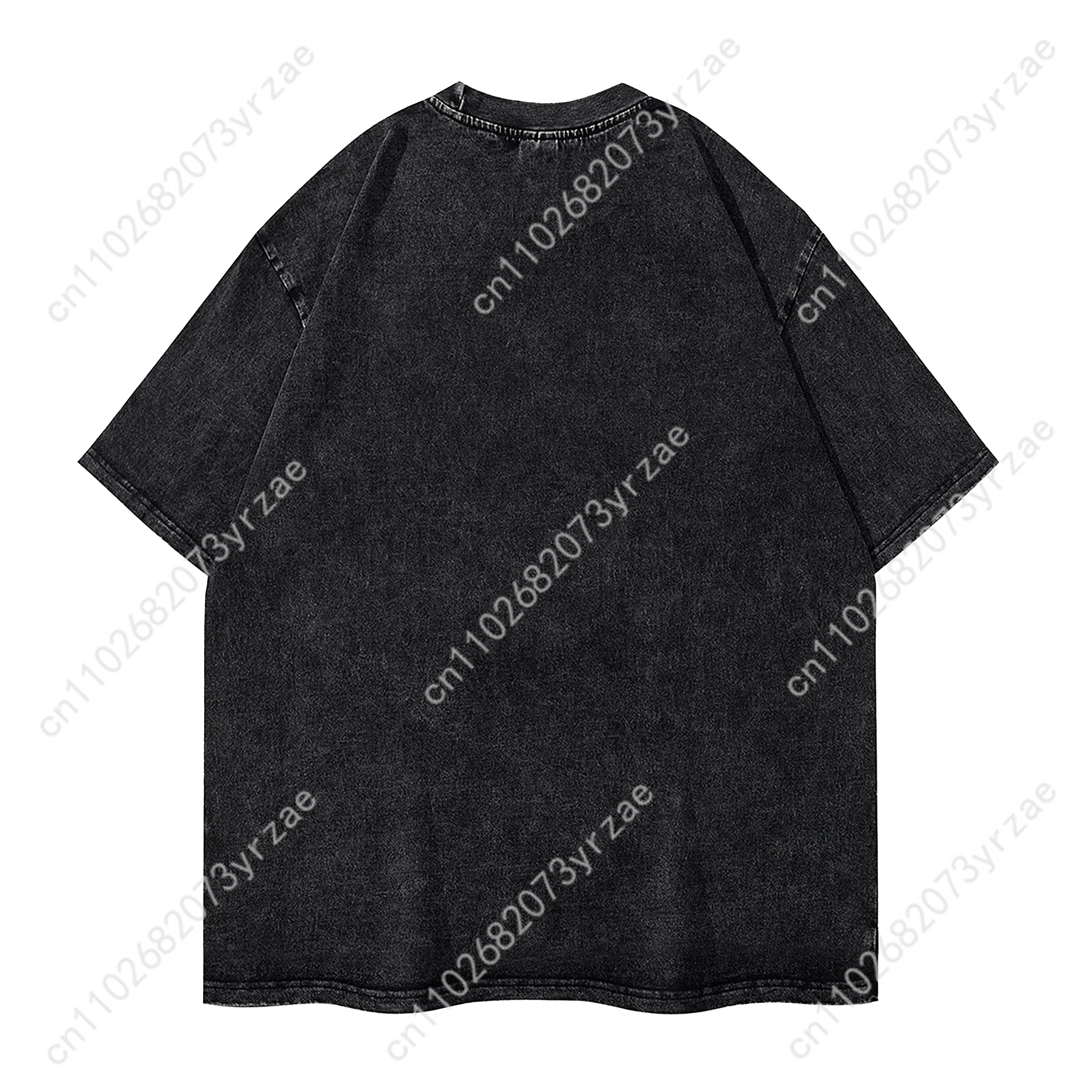 The Summer I Turned Pretty 레트로 워시 티셔츠 남녀 공용 고품질 면 반팔 패션 티셔츠 부드럽고 통기성 좋은 상의