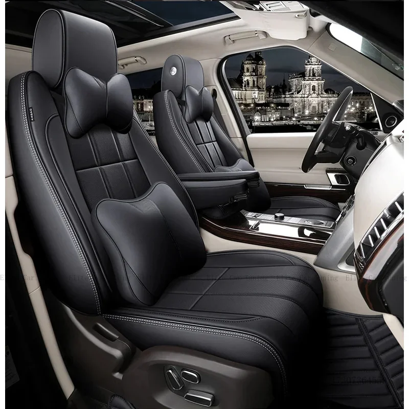 New Customized Trumpchi Car Seat Cover Special Edition for Civic  Sportage Santa Fe Escape QX50-PU Material