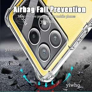 جراب مقاوم للصدمات لهاتف Xiaomi Poco X6 Pro 5G X6 X5 X3 Pro NFC ، غطاء خلفي ناعم من سيليكون TPU أفضل 12 حالة Xiaomi X6 مبيعا - رقم 3