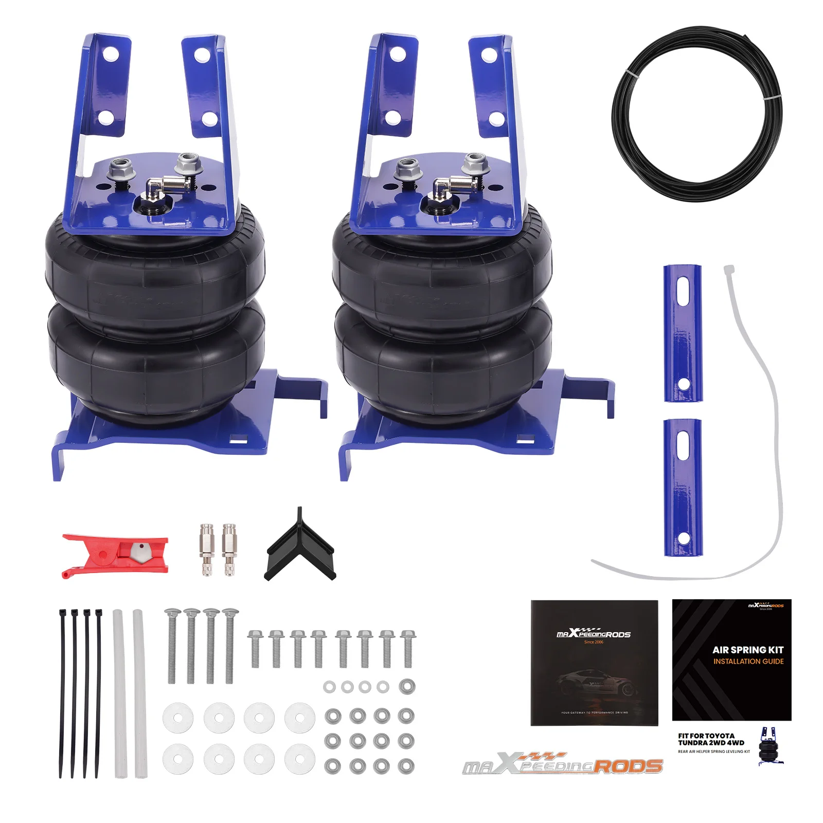 

Rear Air Spring Suspension Kit For Toyota Tundra 4.0L 4WD 2WD 2000-2006