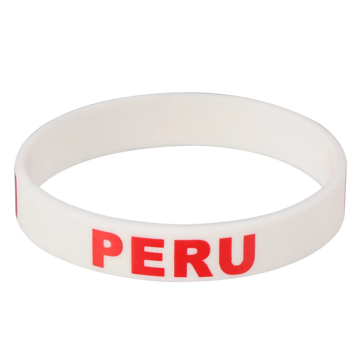 

6Pcs Silicone Country Wristbands Soft Comfortable Football Match Bracelets One Size Cheer Fan Accessories Country Flag Wristband