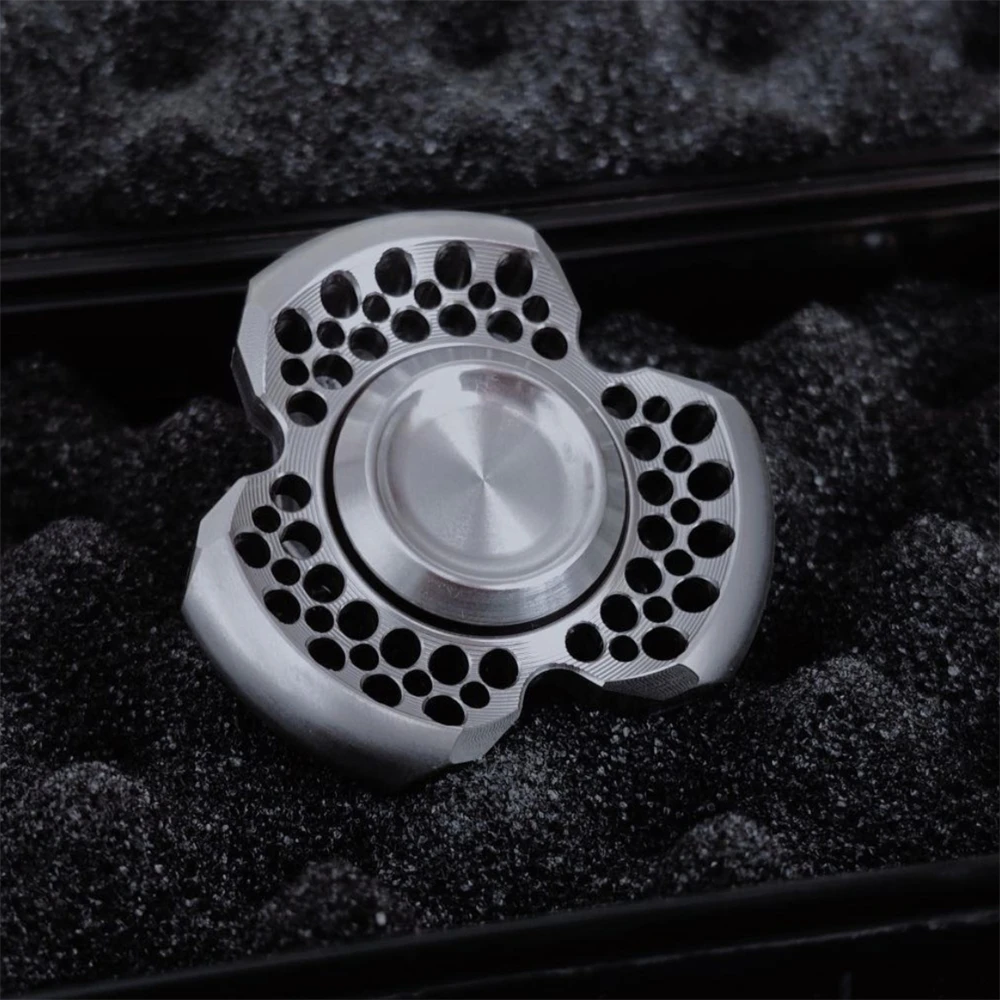 Forno de aço inoxidável edc fidget spinner anti estresse brinquedos slider fidget tdah alívio da ansiedade foco sensorial brinquedos inquietos