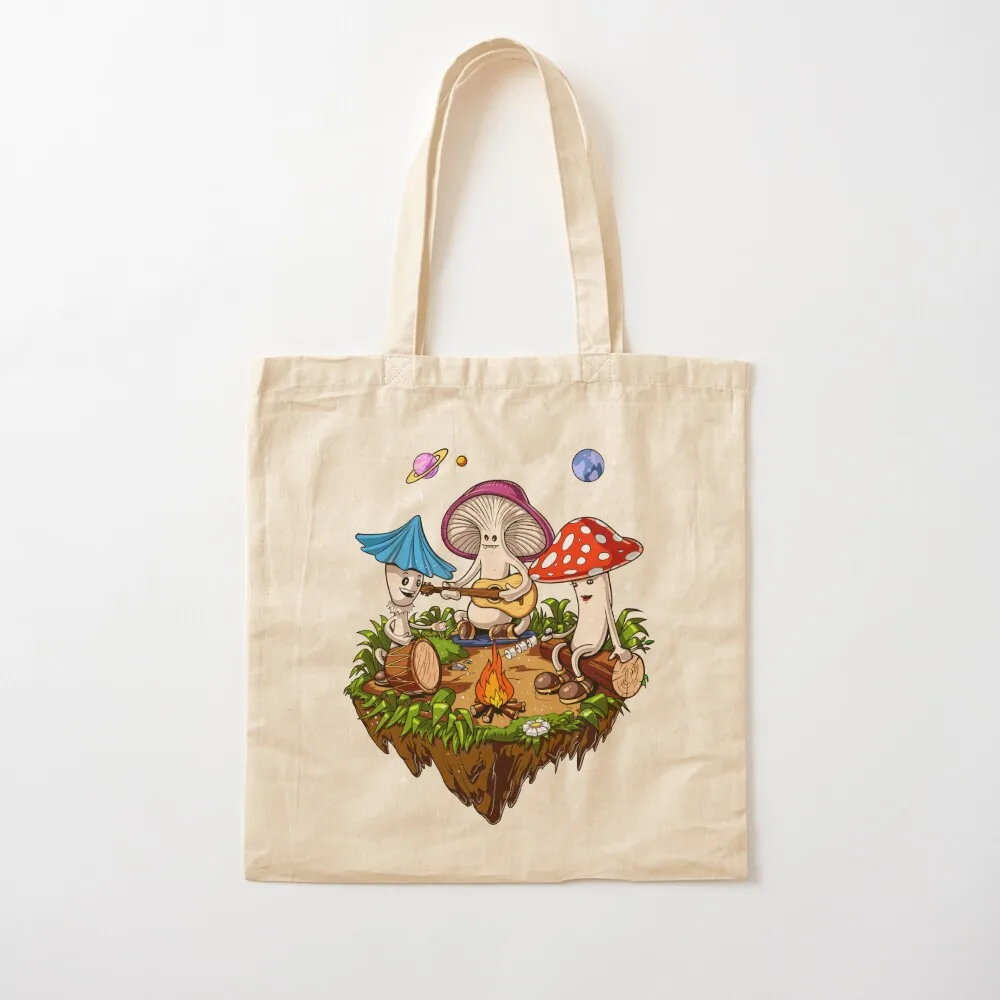 

Hippie Magic Mushroom Tote Bag tote canvas bags woman 2025 men's Canvas