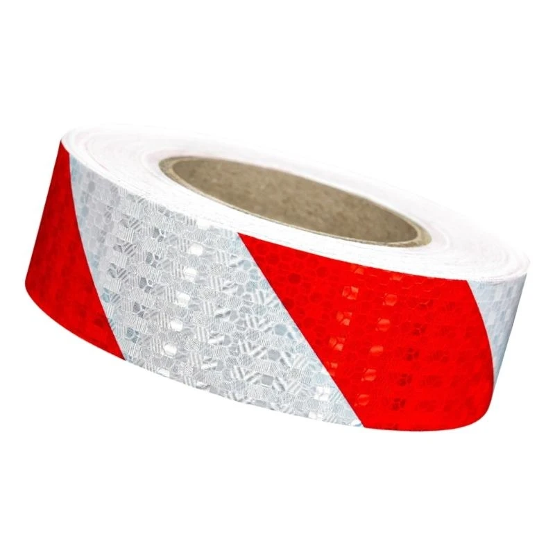 Long Lasting PVC Reflective Tape Strips 5cm Width Suitable For Boosts Nighttime Safety Improved Night Driving