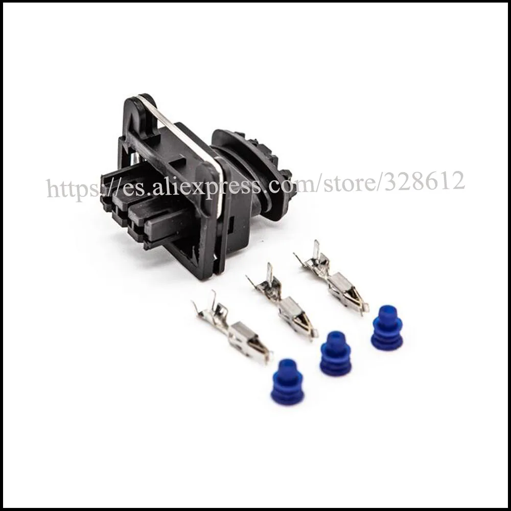 

100SET DJ7033B-3.5-21 auto Waterproof cable connector 3 pin automotive Plug famale male socket Includes terminal seal