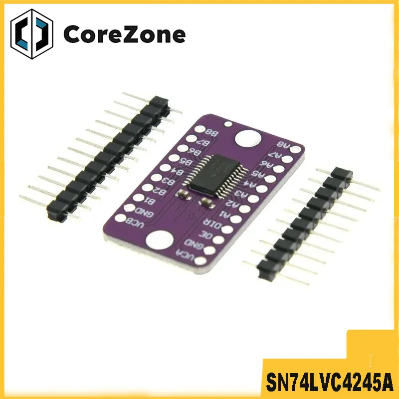 MCU-245 SN74LVC4245A LJ245A 8-channel bus transceiver and shifter development board