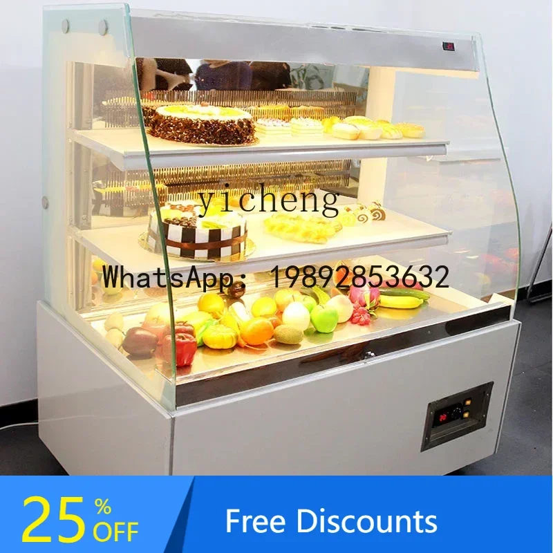 

Sushi Cabinet Refrigerated Display Cabinet Cake Open Bread Display Fresh-keeping Cabinet living room decoration