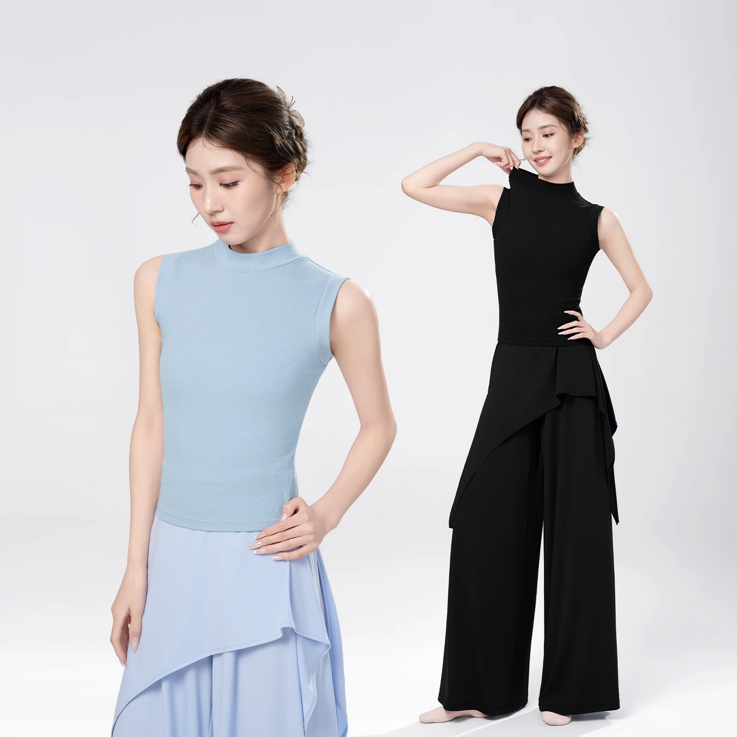 Women Knit Sleeveless Dance To - Yoga Fitness Girl recension och pris
