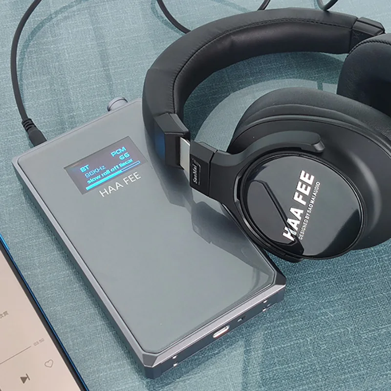 

USB Bluetooth decoding earphone burner sound dual ES9038 sound card 4.4 balanced audio amplifier
