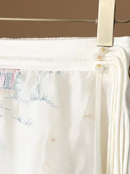 8 best sales Çiçek işlemeli etek - №1