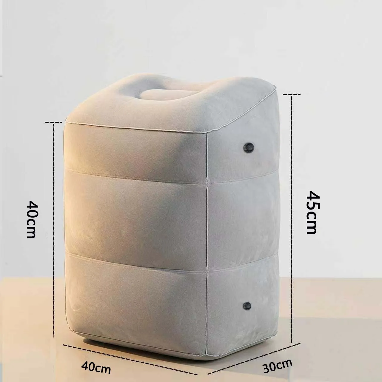 three-layer inclined air-filled leg elevation pillow, leg-specific pillow, wedge-shaped pillow, leg support pillow