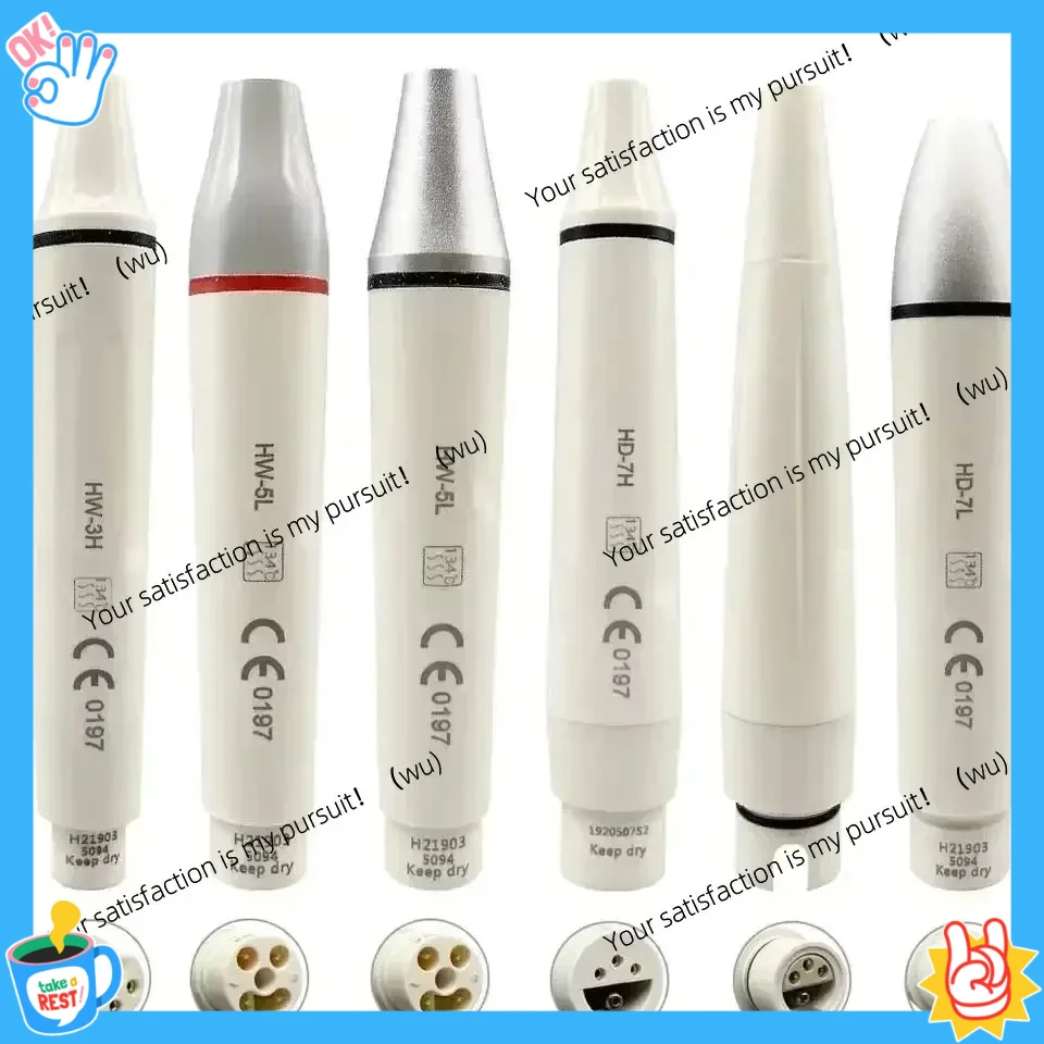 ZOCI-Suitable for HW-3H HW-5L HD-7L Dental Ultrasonic Scaler Handpiece, Autoclavable Replacement Handpiece for Dentist