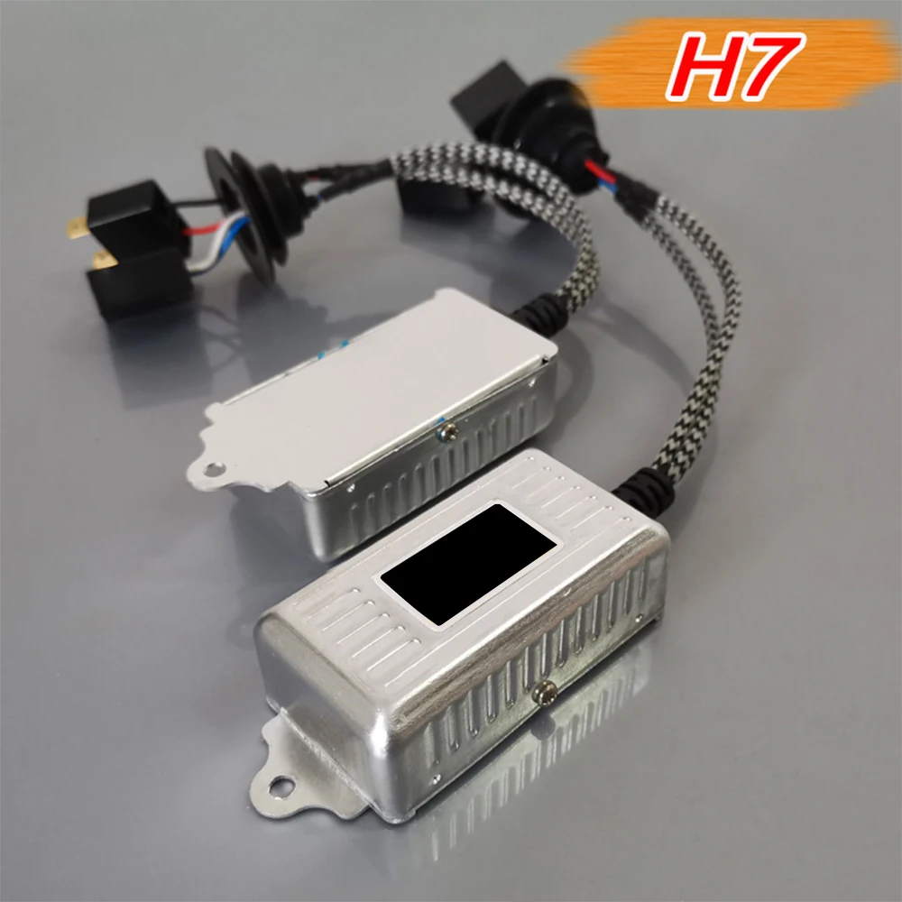 

2PCS LED Canbus Decoders H7 Headlight Anti-Flicker Harness Bulbs Resistor Warning Error Canceller Dropship LED Headlight Decoder