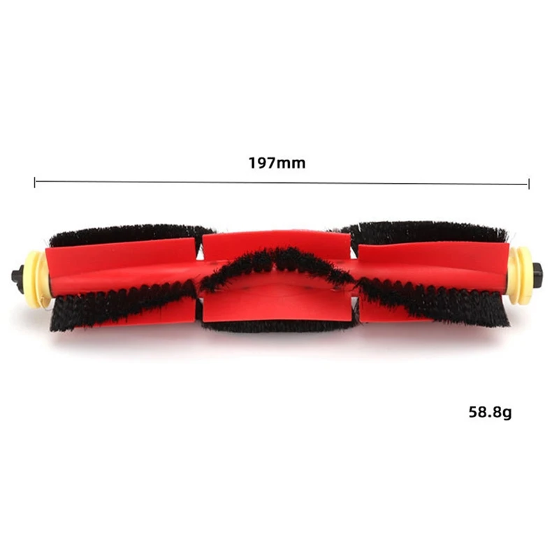 Комплект сменных аксессуаров ABUD для Roborock S4 E4 S5 S5 Max S6 S60 S65 S50 S51 S55 E20 E25 E35, основная боковая щетка