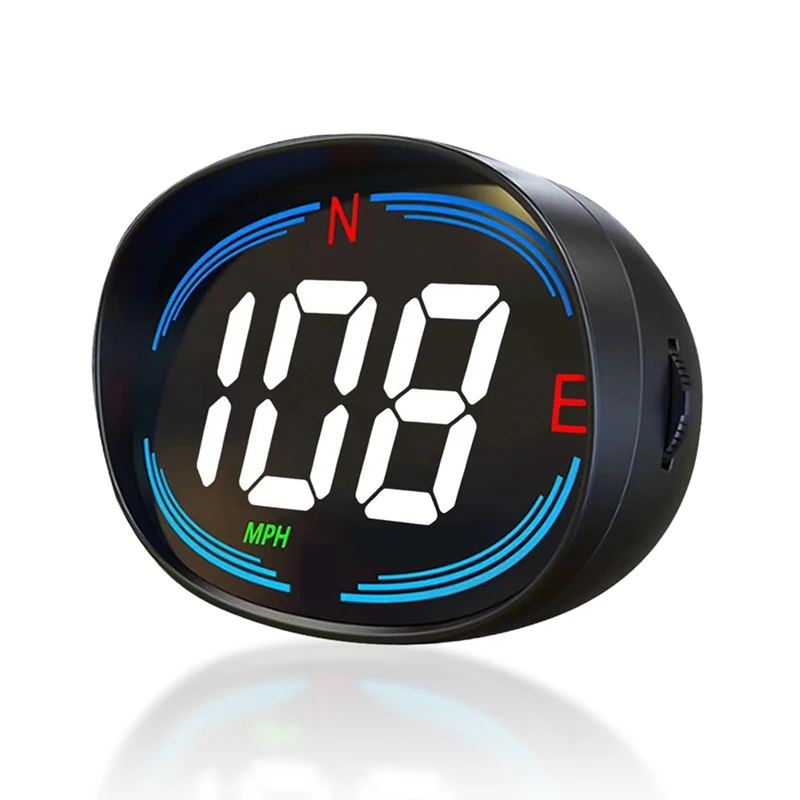 

HUD GPS Speedometer Universal Car Heads-Up Display 2.7Inch Speed Meter With Compass Over Speed Alarm For All Vehicle Easy To Use