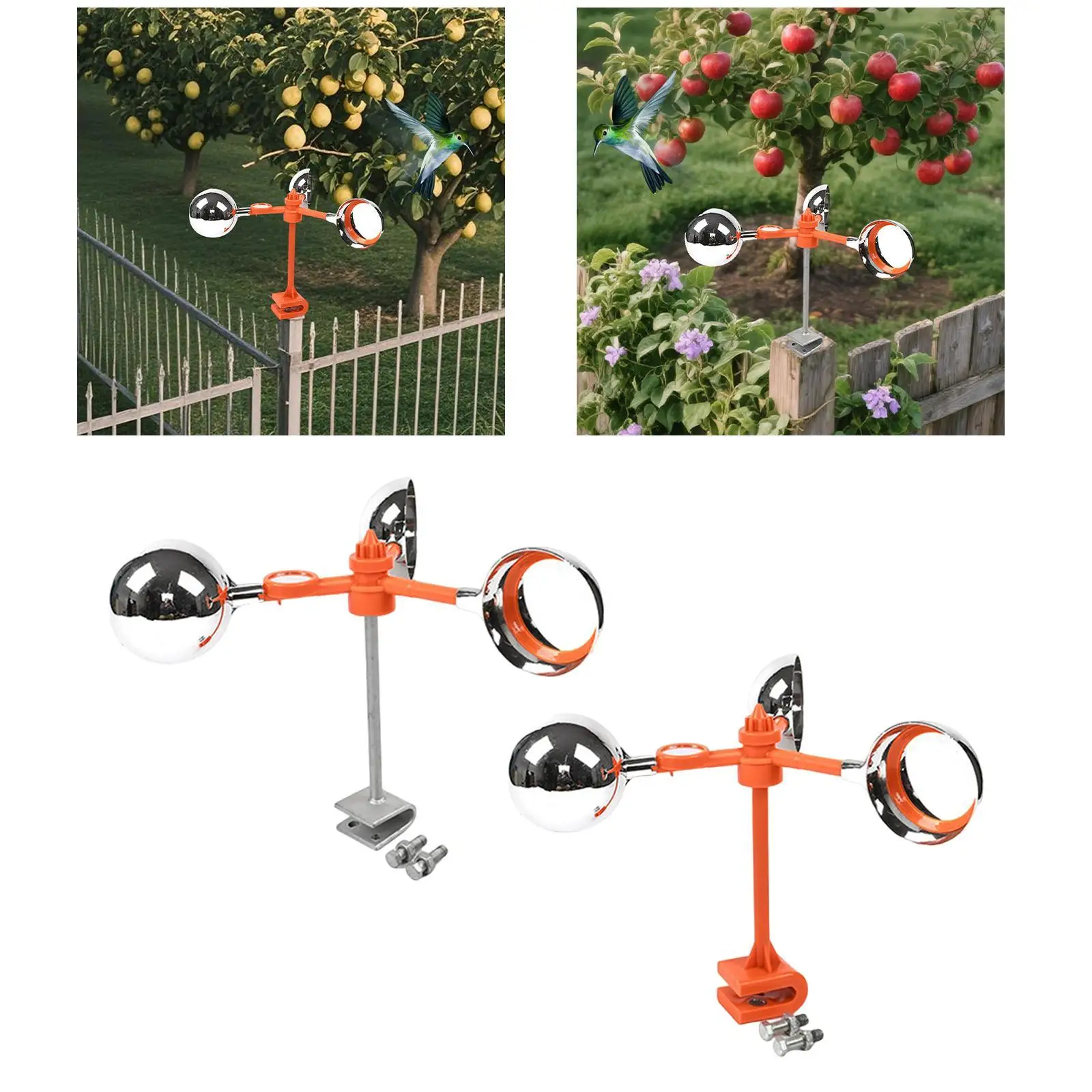 

Reflective Bird Deterrent Bird Scare Reflective Device for Garden Backyard
