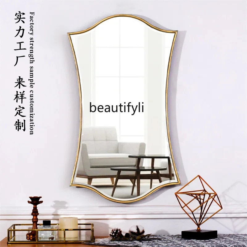 

Embossed lamp stand special-shaped beauty atmosphere Honeywell decorative makeup mirror