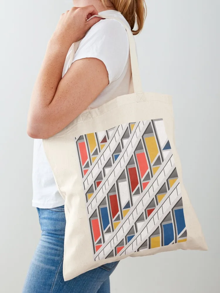 

Architecture illustration le corbusier Tote Bag Lady bags canvas tote shopper bags sac pour femme