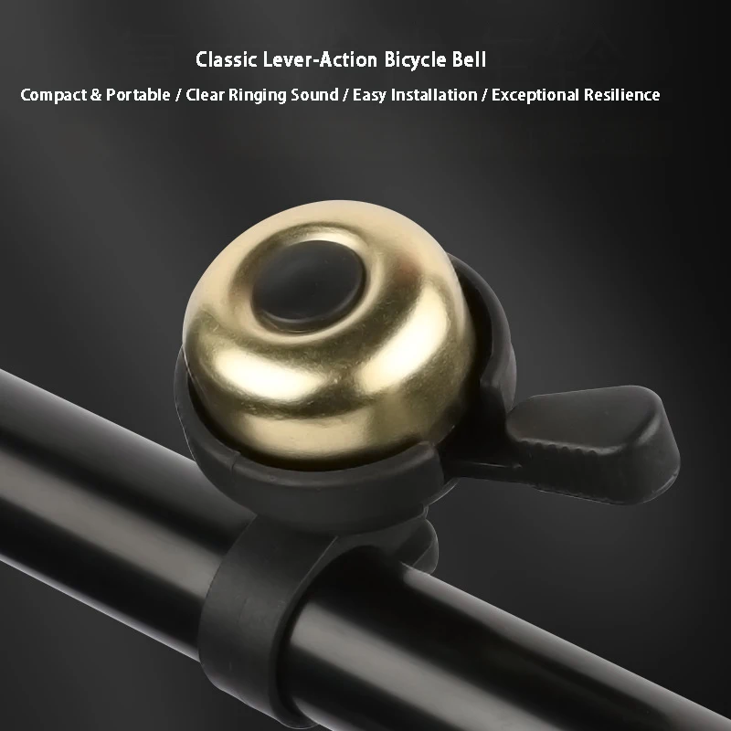 

Classic Bike Bell Easy Installation Clear Loud Sound Mini Bicycle Ring for Mountain Road Bike Cycling Bicycle Accessories
