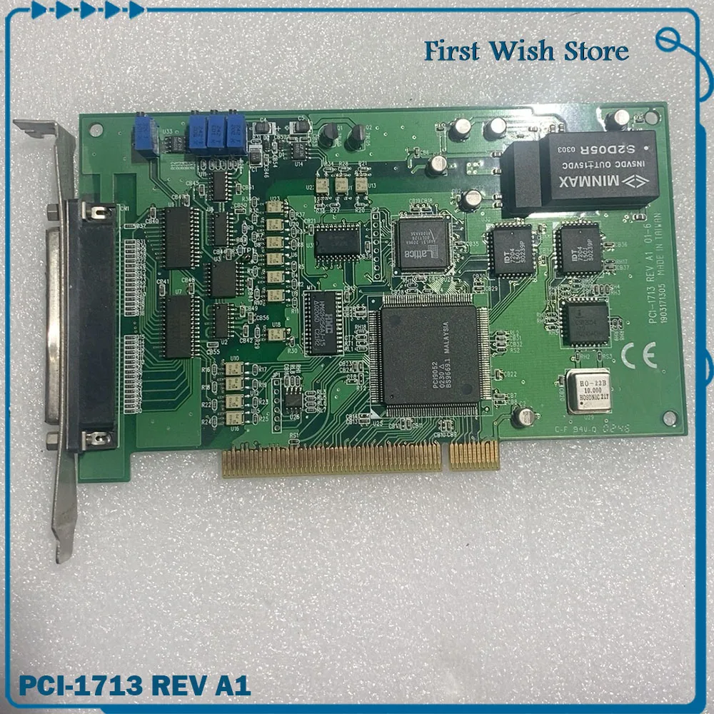 

Для карты сбора данных ADVANTECH PCI-1713 REV A1 01-6