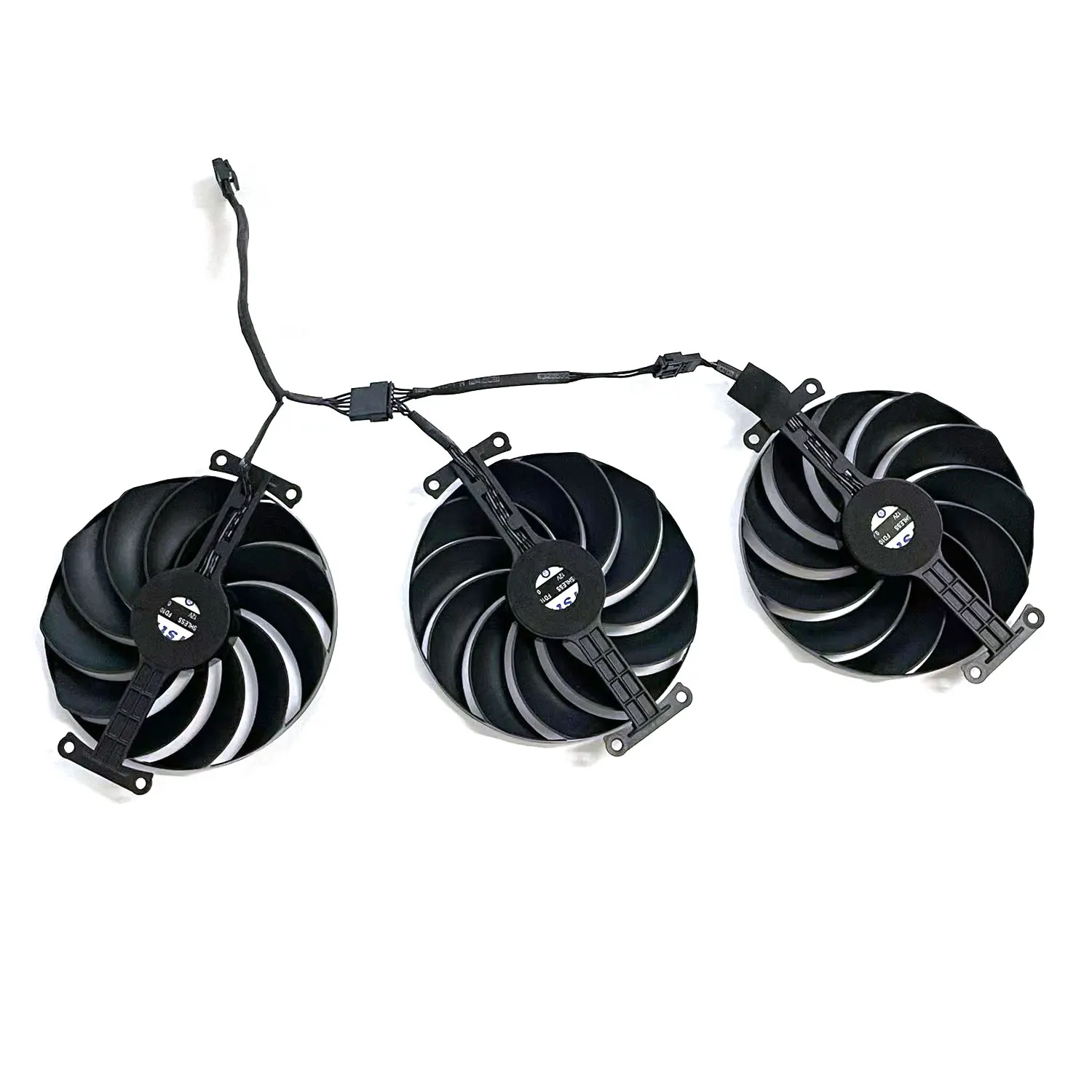 

For ASUS Geforce RTX 4070 4070ti ROG Strix OC Graphics Card Cooling T129215SU FD1015M12D 7PIN DC 12V 0.5A GPU FAN