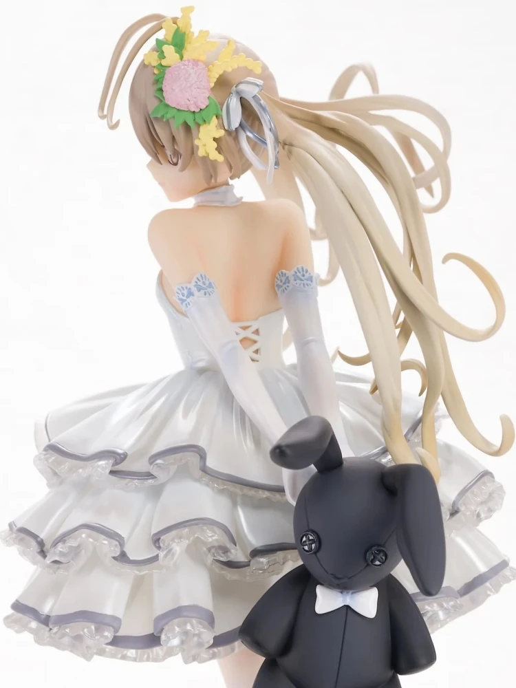 【TM】In Stock BEBOX Yosuga No Sora Kasugano Sora Wedding Dress 1/7 Figures Model Toy Gift Collection Ornament