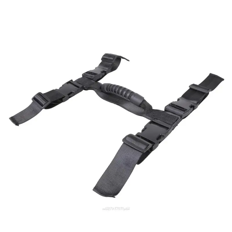 X5XA Universal Motorcycle Side Box Handle Box Carrying Strap Lashing Strap Handle
