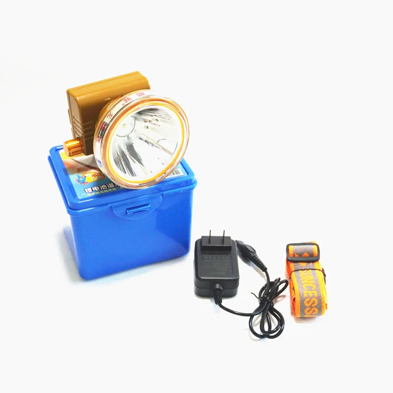 Headlight Mining Lamp Fishing Lamp Waterproof Explosion-Proof Super Bright Long-Range Infinite Dimming Outdoor Exploration Light