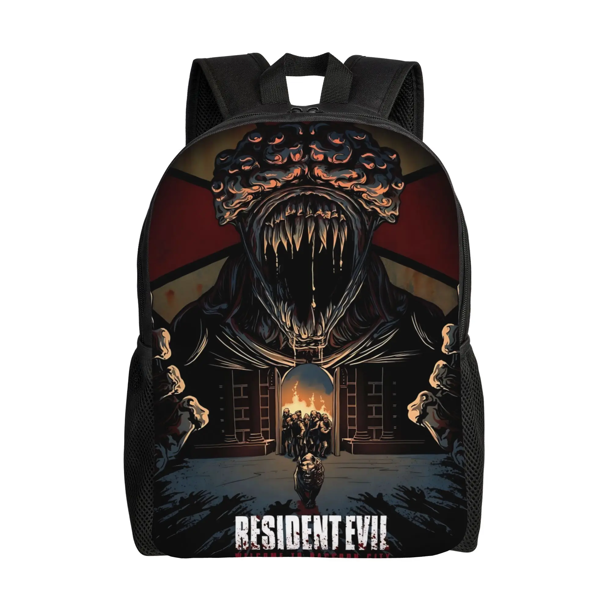 

ita bag Resident Evil Daypack funko mochila Vintage For Work Retro Washable Rucksack