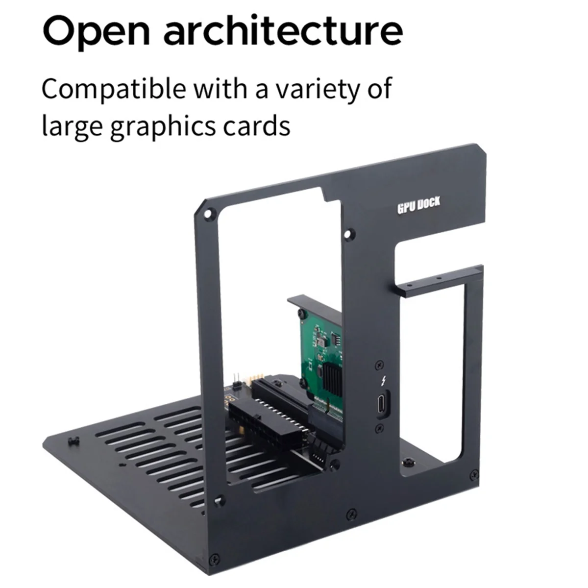 For Thunderbolt-Compatible 3/4 GPU Dock Laptop to External Graphic Video Card Fit USB4 for Notebook with 40Gbps(A)