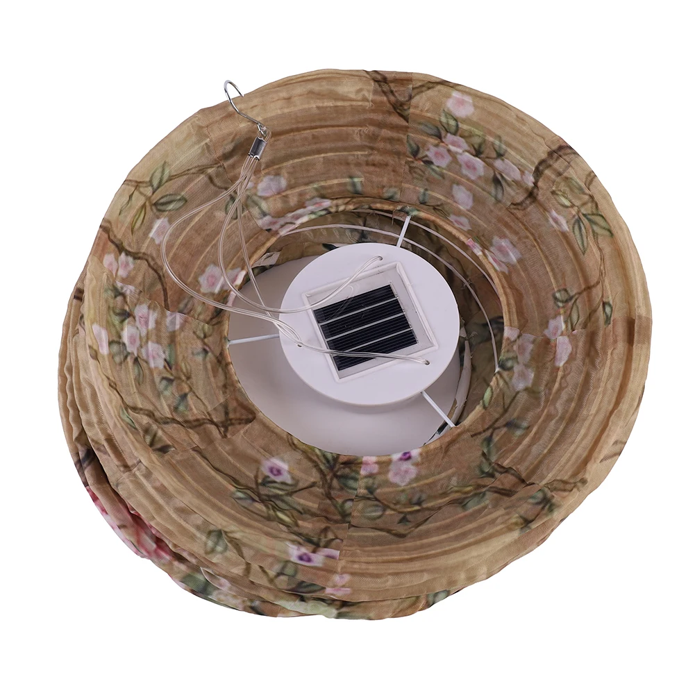 ソーラー伝統的な装飾ランプ 25 センチメートル和風提灯 IP65 防水 LED フェスティバル提灯新年休日の装飾