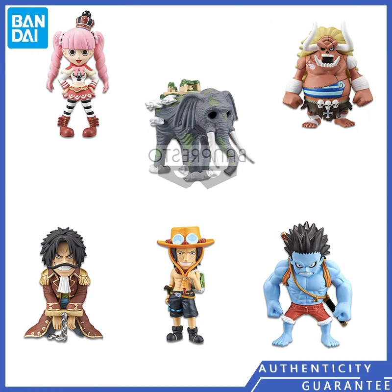 [В наличии] Bandai BANPRESTO ONE PIECE WCF Treasure vol.2, Луффи, Роджер, перена, аниме, периферийная фигурка, набор для гаража, модель, игрушка в подарок
