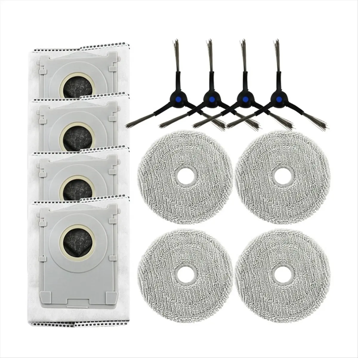 ■★▷A760F~For Mini Sweeping Machine Replacement Dust Bag Rag Side Brush Trash Bag Spare Parts Robot Vacuum Cleaner