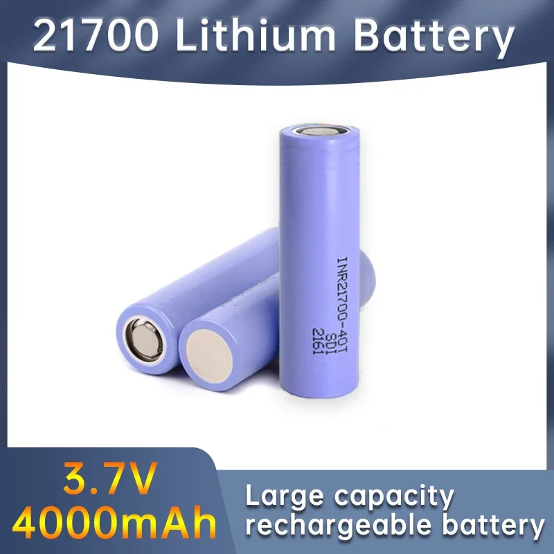 INR21700 4000mAh Original Battery 21700 3.7V, 4000mAh, 30A, High Discharge, Super Large Capacity 21700lithium battery