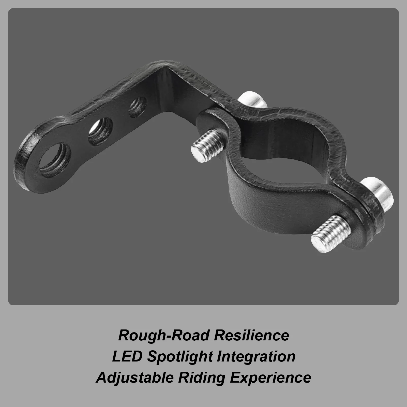 Scooter Headlight Mount Motorcycle Handlebar Extender Motorbike Phone Mount For Headlight Phone Navigation Scooter Dirt Bike