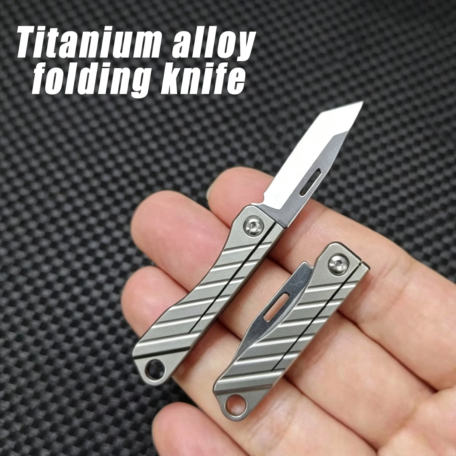Ultra mini knife. Keychain tool. Multi functional boxcutter