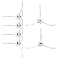 AC66 6Pcs Side Brush Replacement for Xiaomi Roborock S6 S6 Pure S5 S5 Max S4 E4 E20 E25 E35 C10 S50 S51 Robot Vacuum Parts