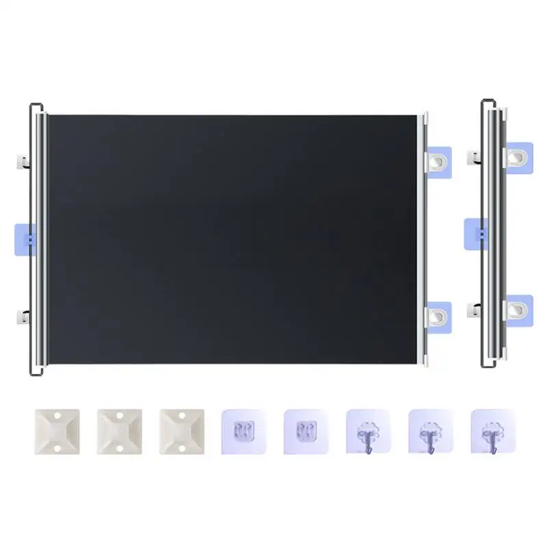 

Retractable Dog Gate Dog Gate For Doorways Smart Telescopic Fence Scratch-Resistant Door For Indoor Hallway Doorways Kitchen