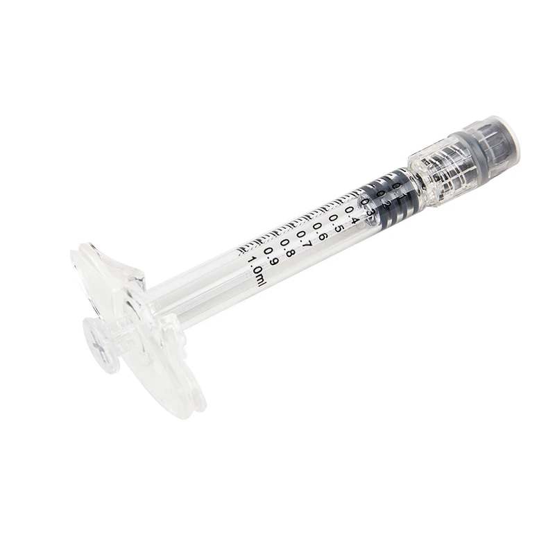 Portable Dispenser 1ml Borosilicate Glass Oil Syringe For Refill Cosmetic Liquid Essential Oil Tools