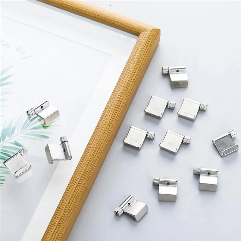 AB47-Adjustable Picture Rails 12 Pcs Hooks For Art Exhibitions And Home Display Installation