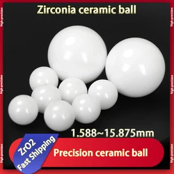 ZrO2 Ceramic Bearing Ball 1.588/2.381/3.175/3.969/4/5/5.556/5.953/6.35/7.938/8.731/ 9.525/10.319/11.11/11.509/11.9/12.7-15.875mm