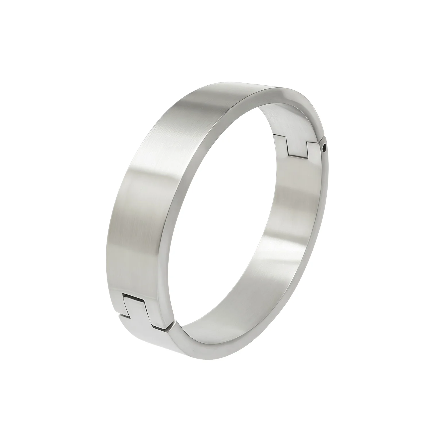 H049 Stainless Steel Wrist Cuffs Lockable Bangle Slave Bracelets Jewelry Men Women Bracelet With Hexagon Keys