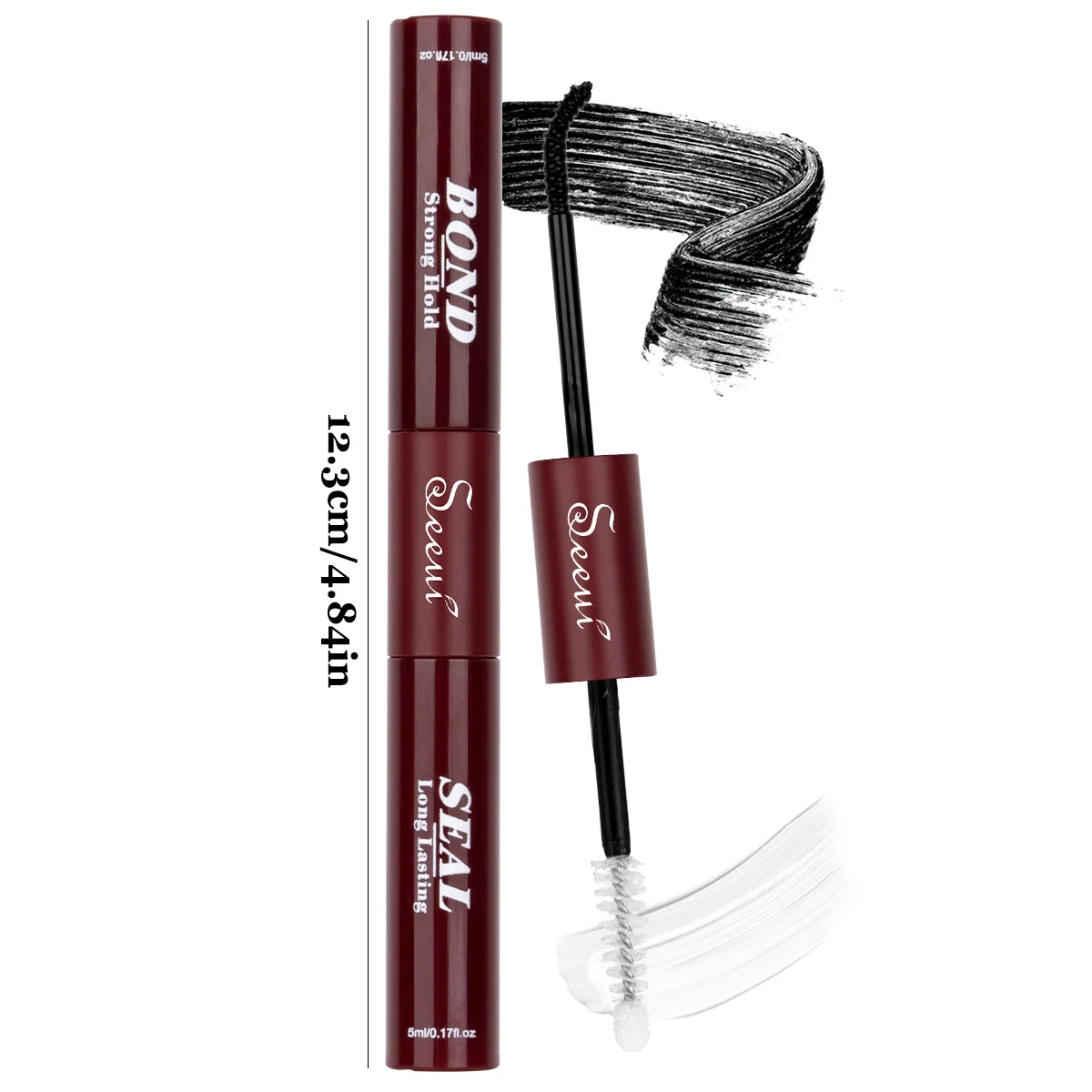 Wimpernkleber Lash Bond and Seal Wimpernkleber für empfindliche Augen Starker Halt Wimperncluster-Klebstoff 2 in 1 (5ml+5ml) – Detail 5