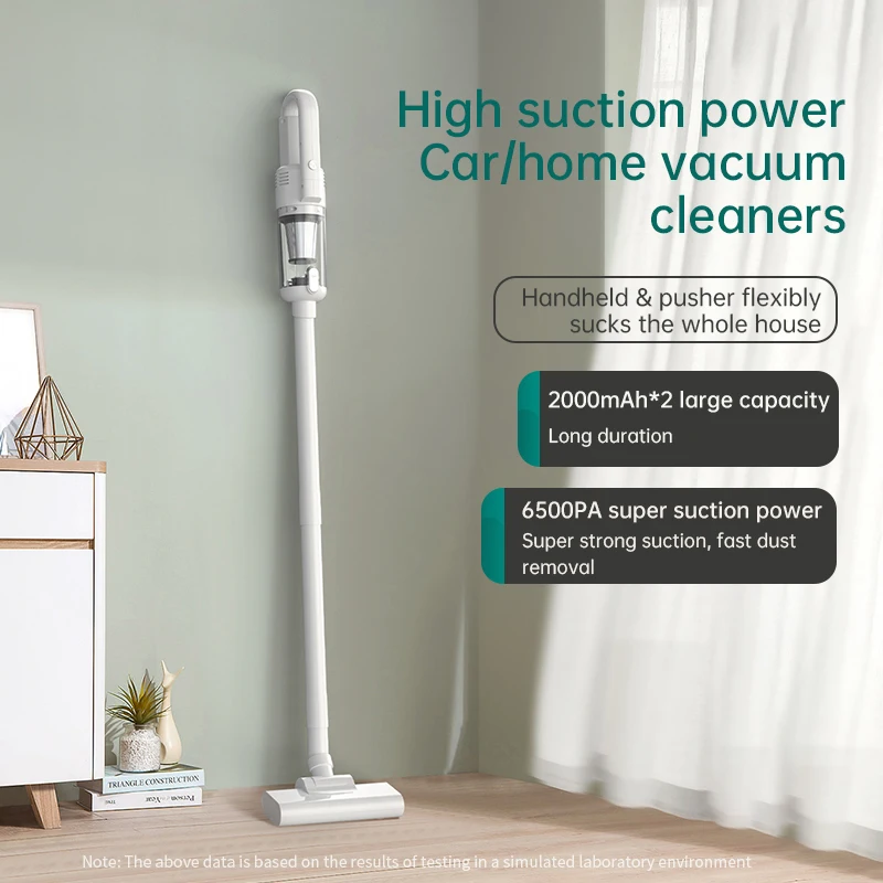 

Wireless Hand-Held Vacuum Cleaner High-Power Portable Car Home Dry And Wet Dual-Purpose Cleaning Tools Rechargeable Vacuum Clean