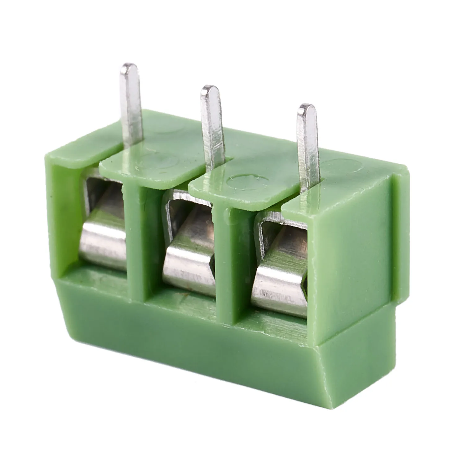 20 Pcs 3 Pin 5mm Pitch PCB Mount Screw Terminal Block AC 250V 8A