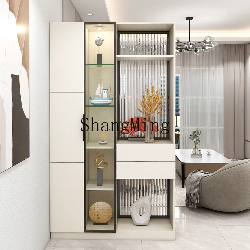 

SM entrance entrance, living room screen integrated partition cabinet, home decoration, modern simple storage cabinet