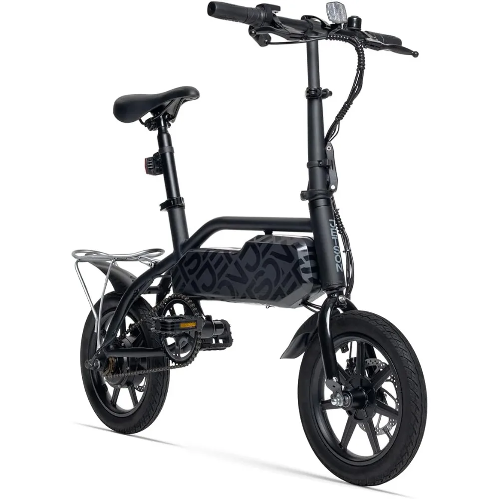 

J5 Electric Bike, Top Speed of 15 MPH, Maximum Range of 15 miles with Twist Throttle Or 30 miles with Pedal Assist